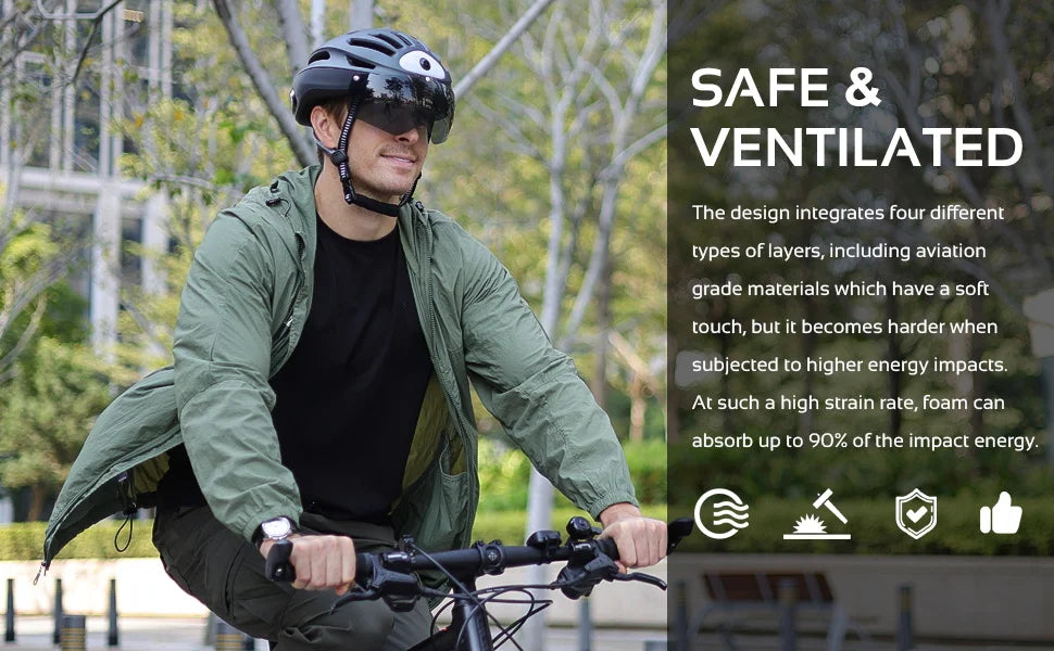 Smart Cycling Helmet: Safety, Connectivity, and Adventure in One