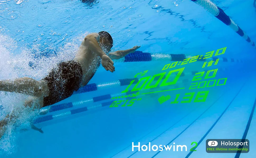 Original Holoswim2 Smart Swimming Goggles: Your Ultimate Assistant for Professional Swimmers