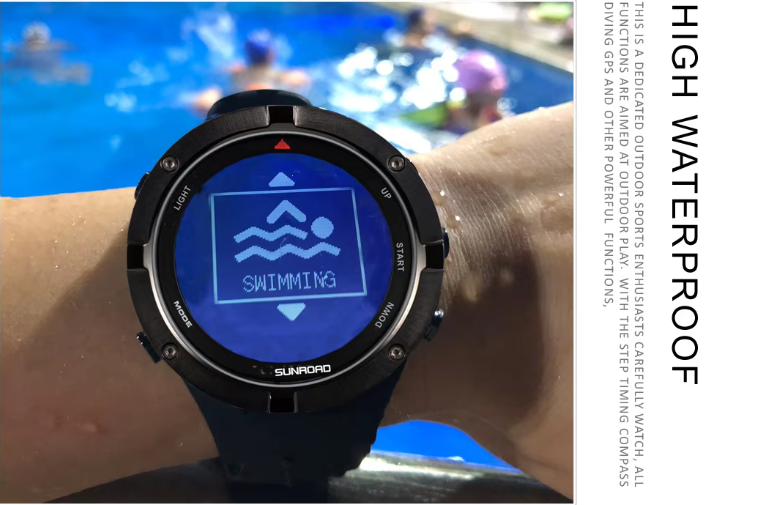 Sunroad FR934 Smartwatch: The Ultimate Companion for Triathlons, Decathlons, and Mountain Experts