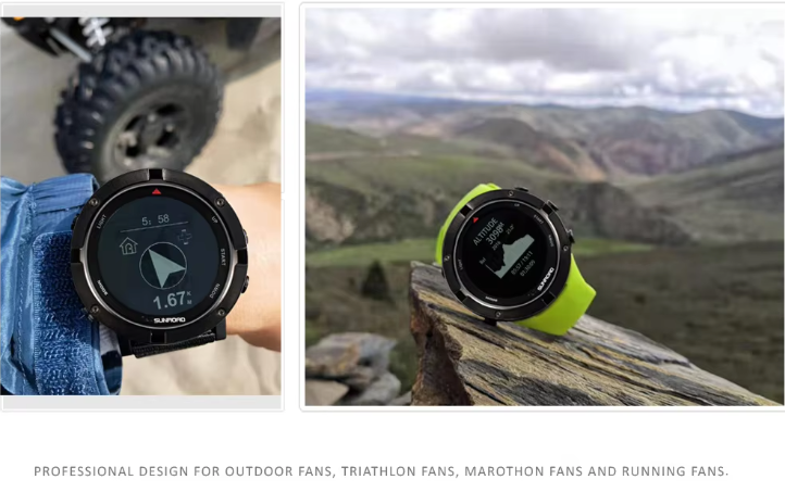 Sunroad FR934 Smartwatch: The Ultimate Companion for Triathlons, Decathlons, and Mountain Experts