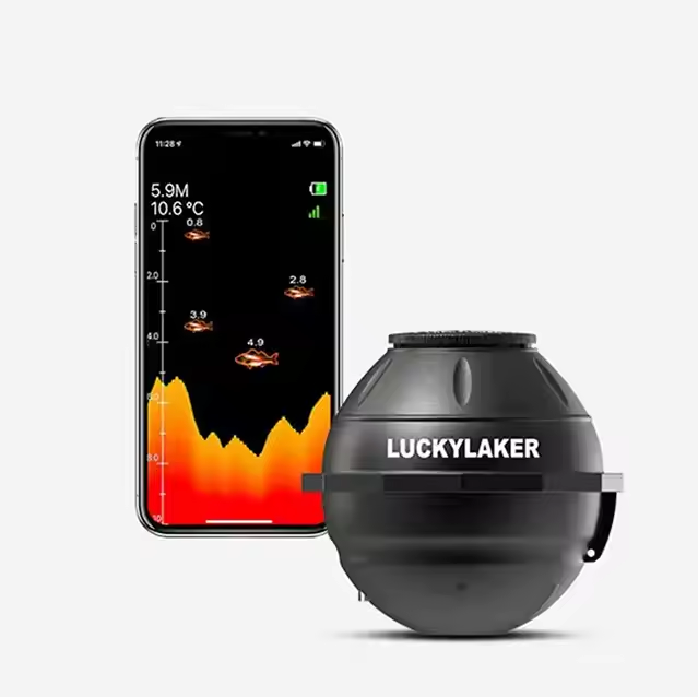 Lucky-FF916: WiFi Wireless 50m Range Fish Finder Sonar for Unforgettable Boat Fishing Adventures