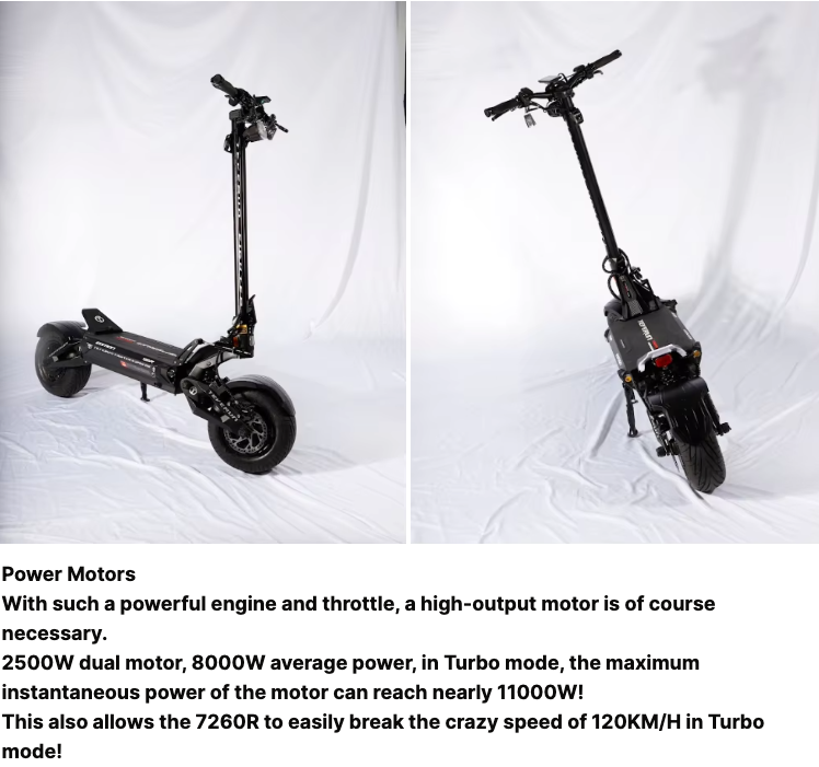 Teverun Fighter SUPREME 7260R: Unleash Your Ride with Unmatched Speed and Range