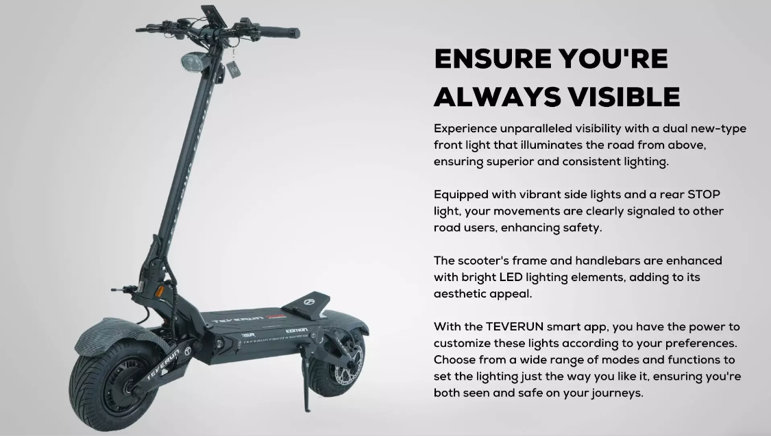 Teverun Fighter SUPREME 7260R: Unleash Your Ride with Unmatched Speed and Range