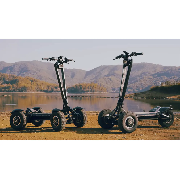 Teverun Tetra: The Ultimate 4-Wheeled Electric Adventure Scooter