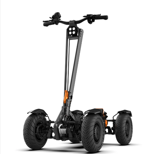 Teverun Tetra: The Ultimate 4-Wheeled Electric Adventure Scooter