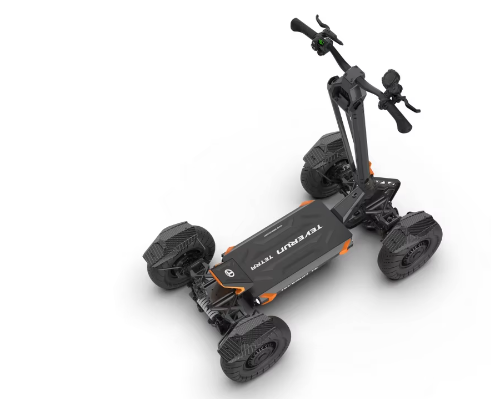 Teverun Tetra: The Ultimate 4-Wheeled Electric Adventure Scooter