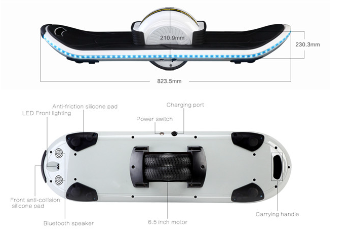 Experience Weightlessness: The Ultimate Self-Balancing Electric Unicycle for a Floating on Air Feeling