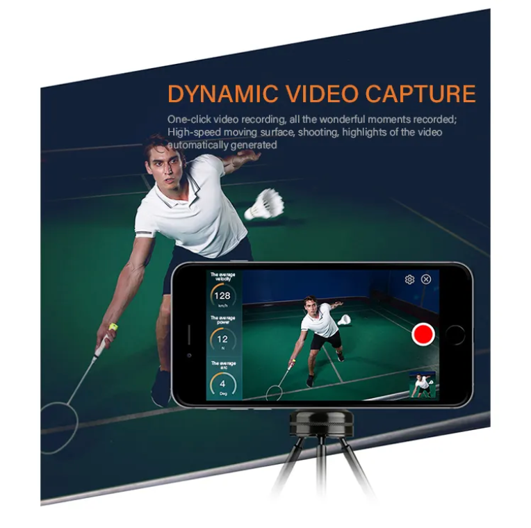 Transform your badminton skills with the ultimate bluetooth-connected smart motion sensor