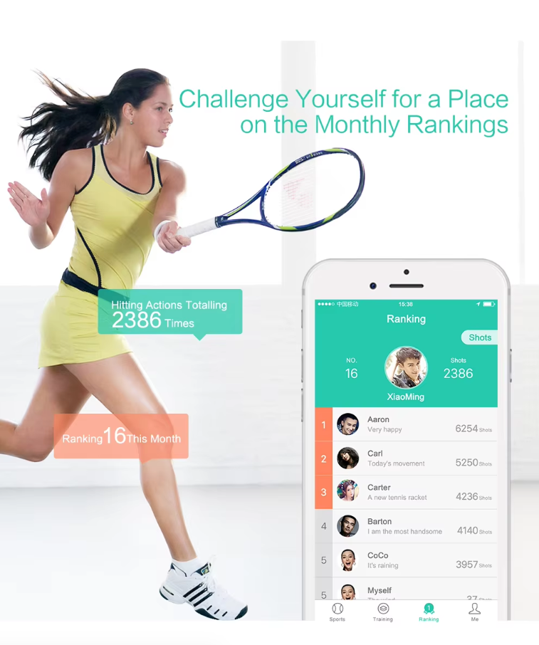 Transform Your Tennis Game with the Coollang Smart Tennis Sensor