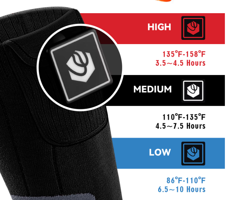 Best smart & quality of Heated Socks for Men Women with Thermal APP Remote Control Rechargeable Electric Battery