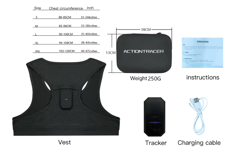 SET 12 players Football and basketball positioning tracker, activity trajectory, motion direction data statistics and playback, team version