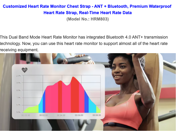 Dual Band Pro Heart Rate Monitor: Elevate Your Fitness with Precision Tracking