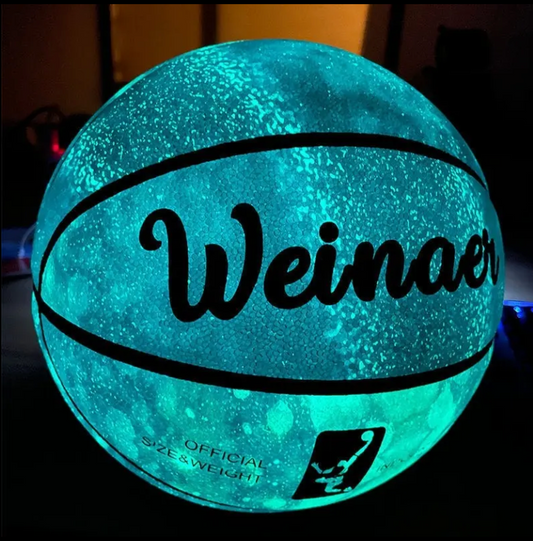 lluminate Your Game: The Luminous Glow-in-the-Dark Basketball for Nighttime Thrills