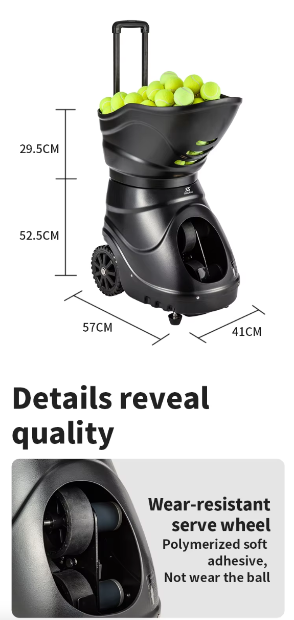 Siboasi SS-T2202A: The Ultimate Smart Tennis Ball Launcher for Precision Training and Unmatched Performance