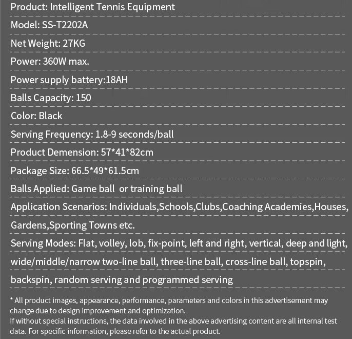 Siboasi SS-T2202A: The Ultimate Smart Tennis Ball Launcher for Precision Training and Unmatched Performance