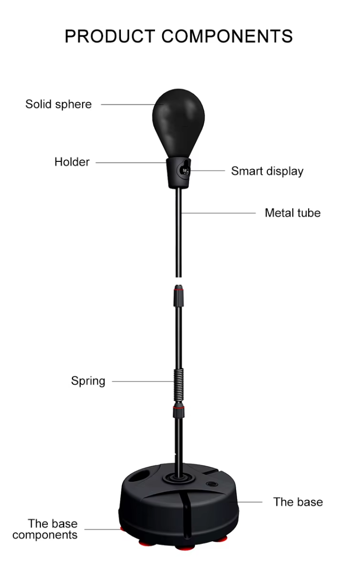 ProCircle Smart Punching Bag: Advanced Training System for Professional Boxers