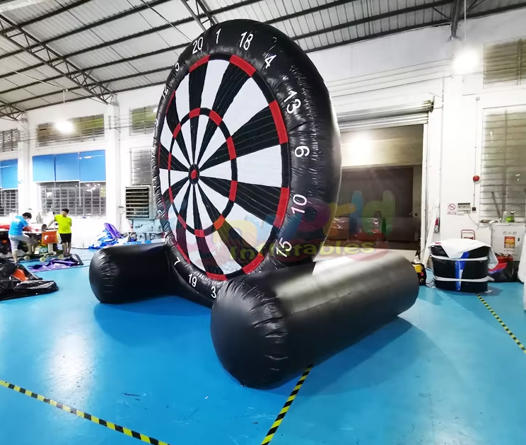 Experience the Ultimate Fun with Football Dart Inflatable Soccer Dart Game!