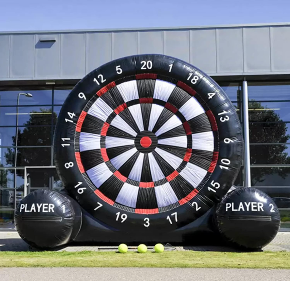 Experience the Ultimate Fun with Football Dart Inflatable Soccer Dart Game!