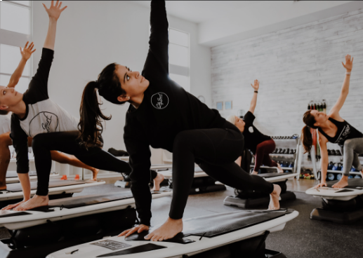 WaveFit Surfset Pilates Board: Ride the Fitness Wave