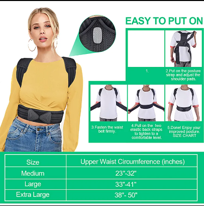 BEST SMART ASSISTANT FOR WORKOUT EVER: Intelligent Posture Corrector with APP for Posture Tracking and Training