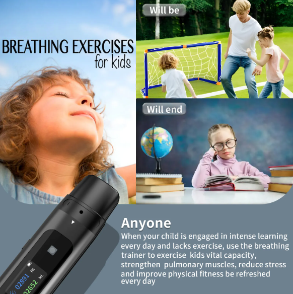 Smart Breathing Training Analyzer: Enhance Lung Capacity & Boost Health