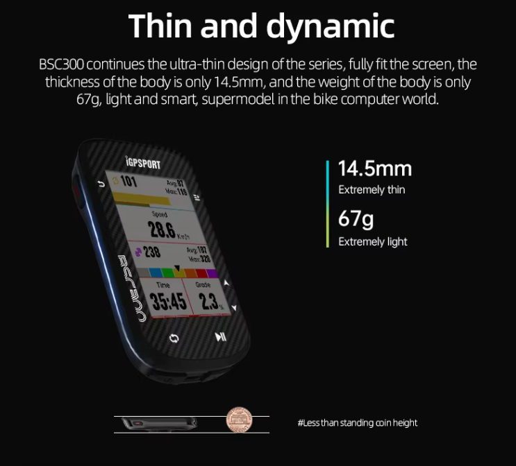 iGPSPORT BSC300: The Ultimate GPS Bike Tracker & Trainer for Unrivaled Cycling Adventures