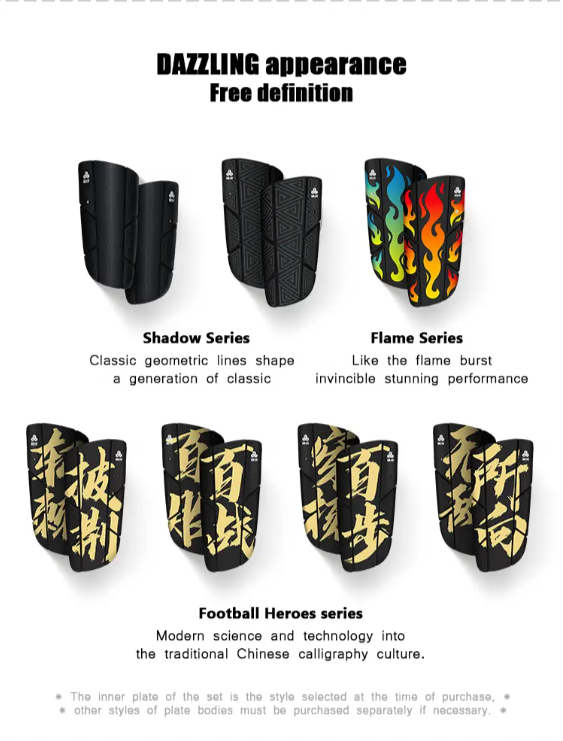 Smart shin guards Tracker Comfortable Ergonomics Design leg guard Football Training Shin Guards