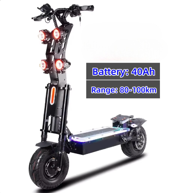 Fast 13 inch 72V 8000W dual motor Adult electric scooter adult 8000 / 10000 watt