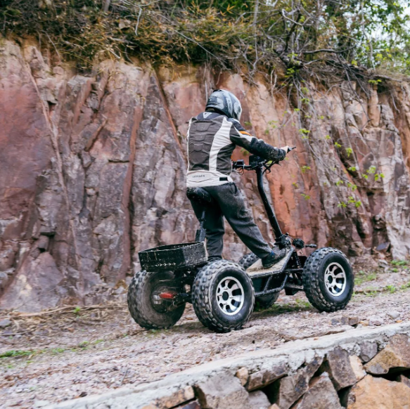 Scooter Electric Mountain Tank ( 100% WATERPROOF) 21 inch Four Engines ATV off road Scooter 10000 w