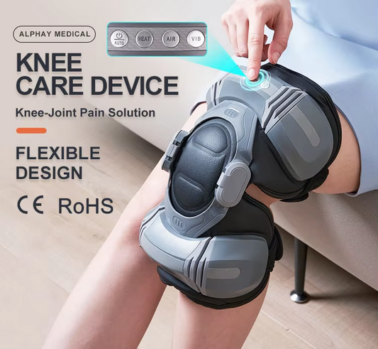 SPORT/ SHOULDERS & KNEES  REHABILITATION  Air Compression Kneading Heating Knee Massager Knee Airbag Massager