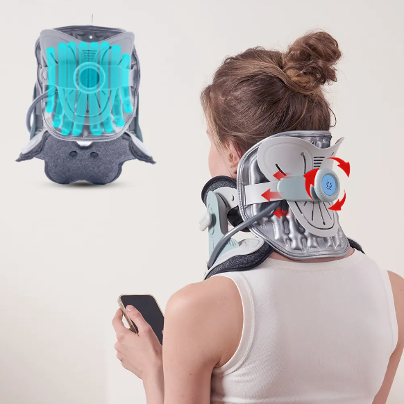 Experience Relief with the JQAH-8 Cervical Neck Traction Device