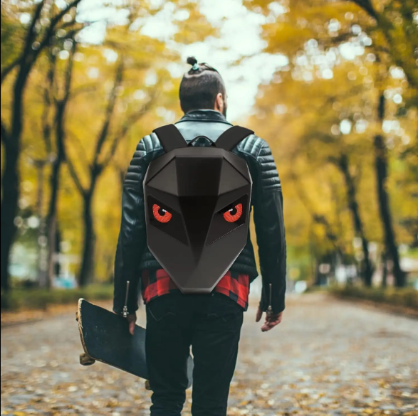 Crelander LED Cool Knight Smart Backpack: The Ultimate Fun and Stylish Companion for Your Adventures