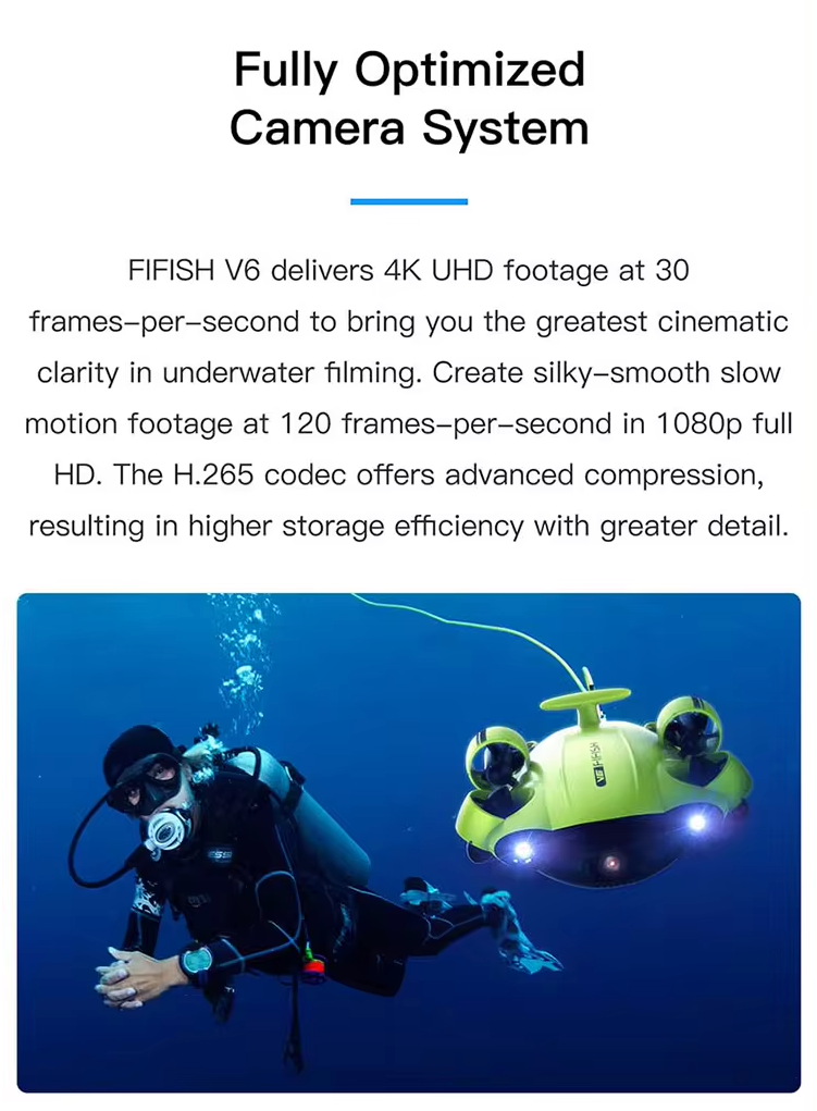 Explore the Depths: Discover the FIFISH V6 Underwater Drone Adventure