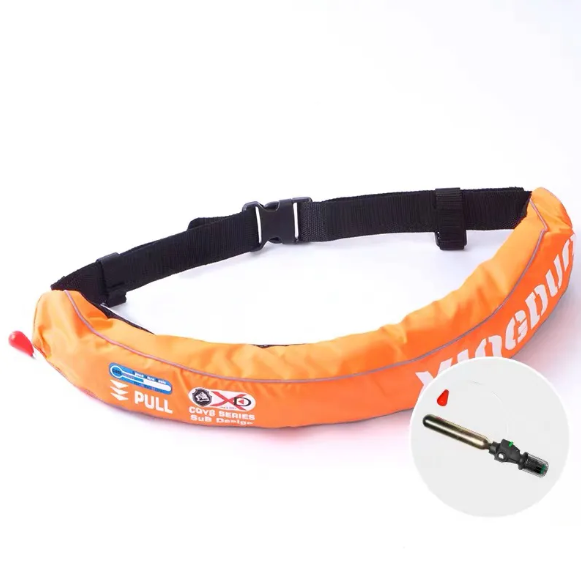 Water Sports PRO Quality Automatic Manual Inflatable Belt Pack PFD Waist Lifejacket Vest Inflatable life buoy in waist bag