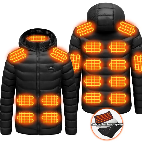 Stay Toasty in Style: JCLR 19 Heating Zones Unisex Heated Vest – Your Ultimate Winter Companion