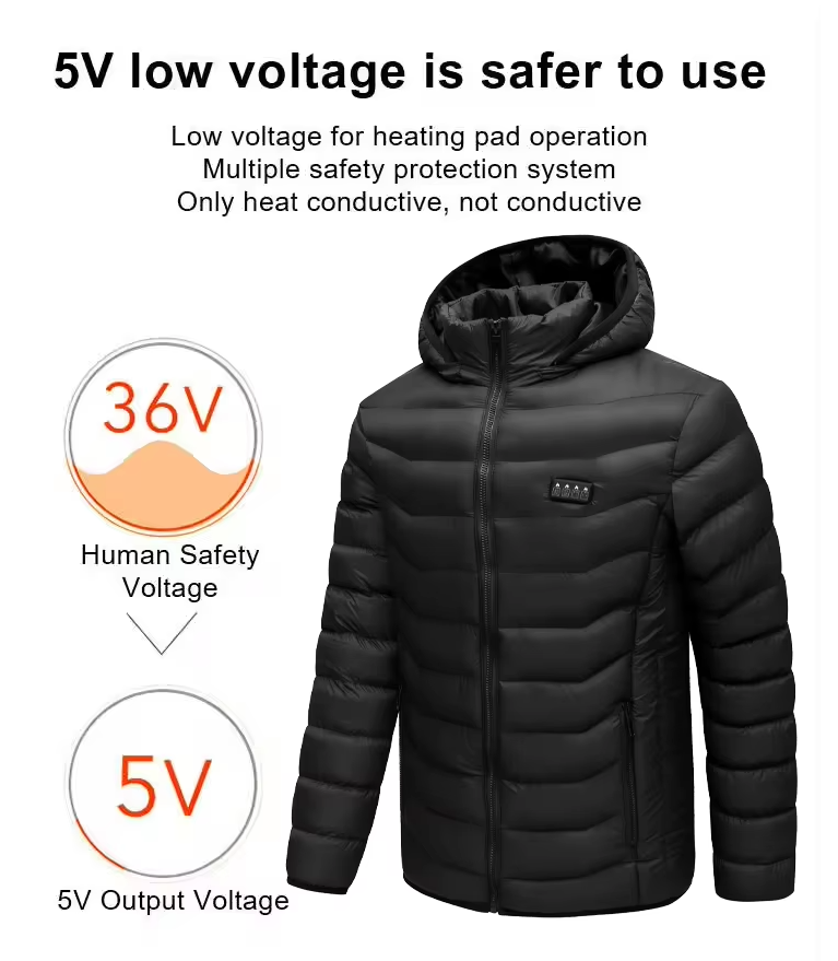 Stay Toasty in Style: JCLR 19 Heating Zones Unisex Heated Vest – Your Ultimate Winter Companion