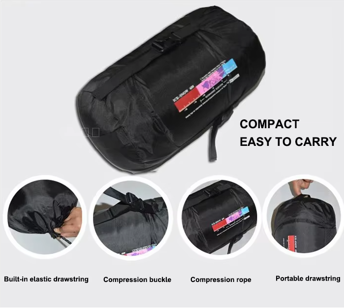 Conquer the Cold: BLACKSNOW Winter Sleeping Bags for Ultimate Adventure Comfort—Designed for Temperatures Down to -35°C