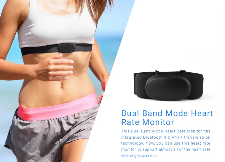 Dual Band Pro Heart Rate Monitor: Elevate Your Fitness with Precision Tracking