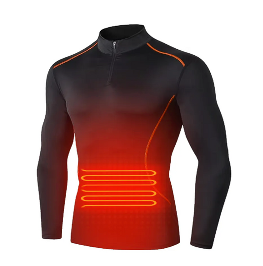 Stay Warm and Active: High-Quality Sport Heated Long Sleeve Thermal Underwear