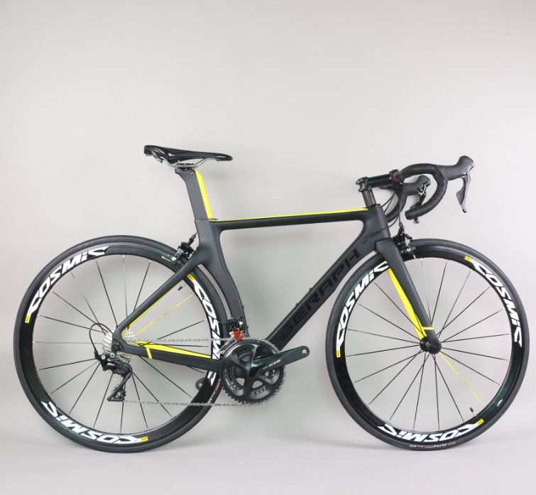 PRO Aero Road bike fraCarbon Performance: The SERAPH TT-X2 Aero Road Bike (8.5 kg)