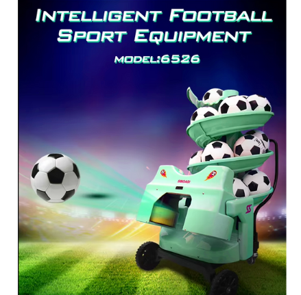 Intelligent Soccer Football Throwing Machine For Football Soccer Sports Athletics Training ( Shoot the ball up to 140 km/H)