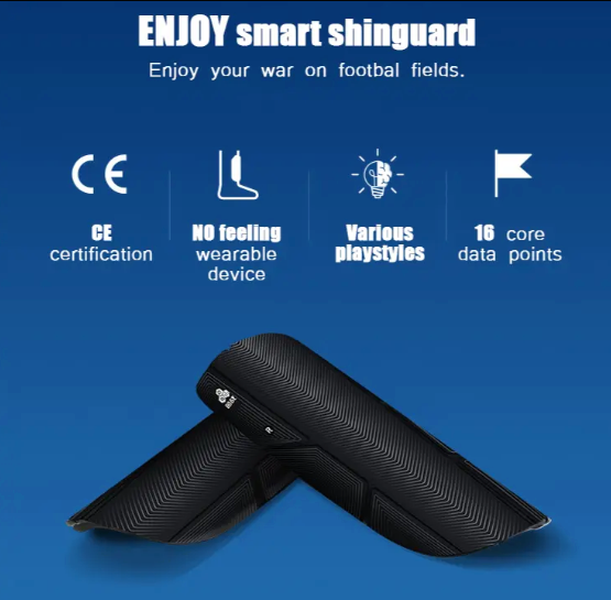 Smart shin guards Tracker Comfortable Ergonomics Design leg guard Football Training Shin Guards