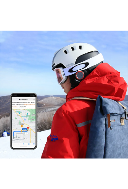 RS1 Smart Ski Helmet: The Ultimate Bluetooth Adventure Companion with SOS Alerts, Voice Navigation, and Group Communication