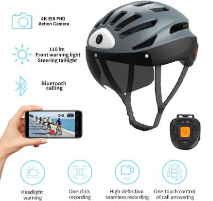 Smart Cycling Helmet: Safety, Connectivity, and Adventure in One