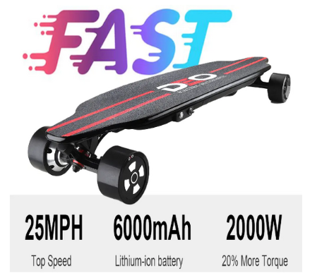 Deo-H6 Electric Skateboard: Experience Ultimate Power and Performance