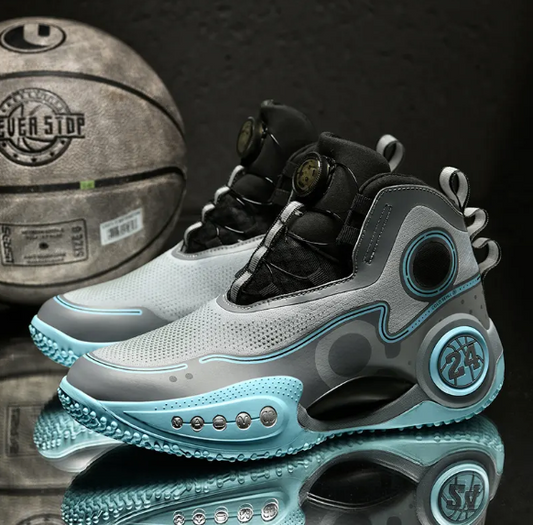 Game-Changer: Futuristic High-Top Basketball Shoes for Unmatched Style and Performance