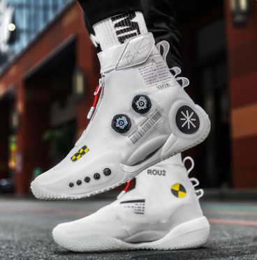 Step Up Your Game: High-Quality Basketball Sneakers with Unique Punk Street Style for the Professional Player