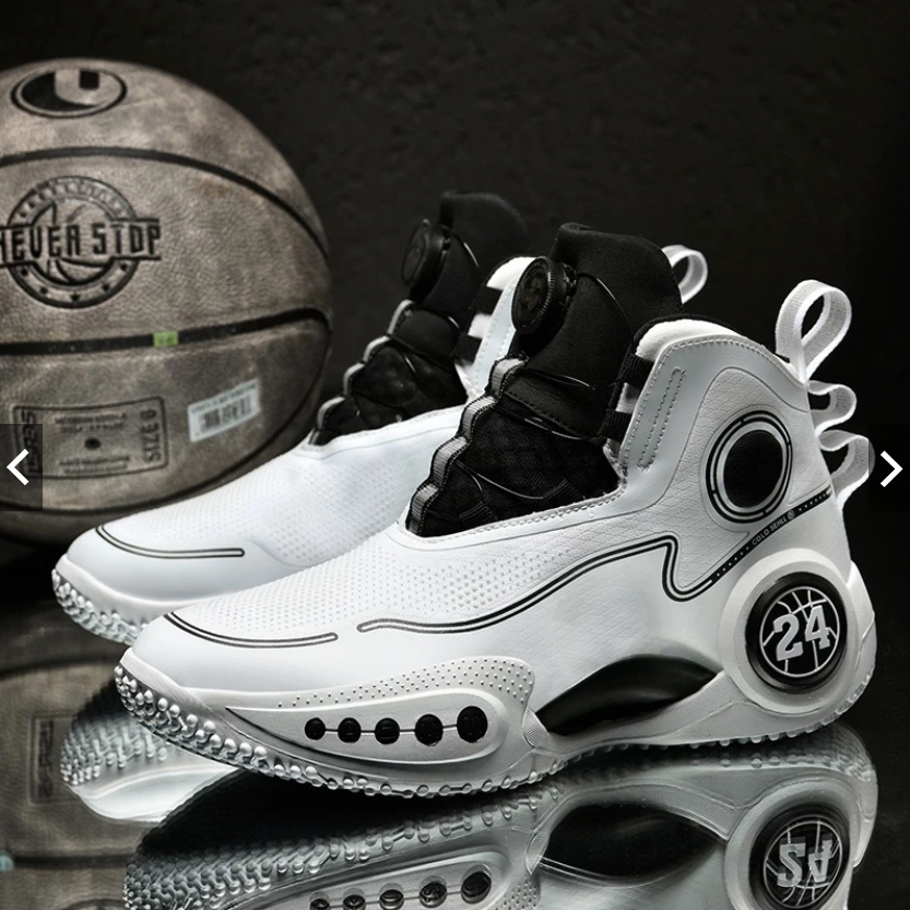 Game-Changer: Futuristic High-Top Basketball Shoes for Unmatched Style and Performance