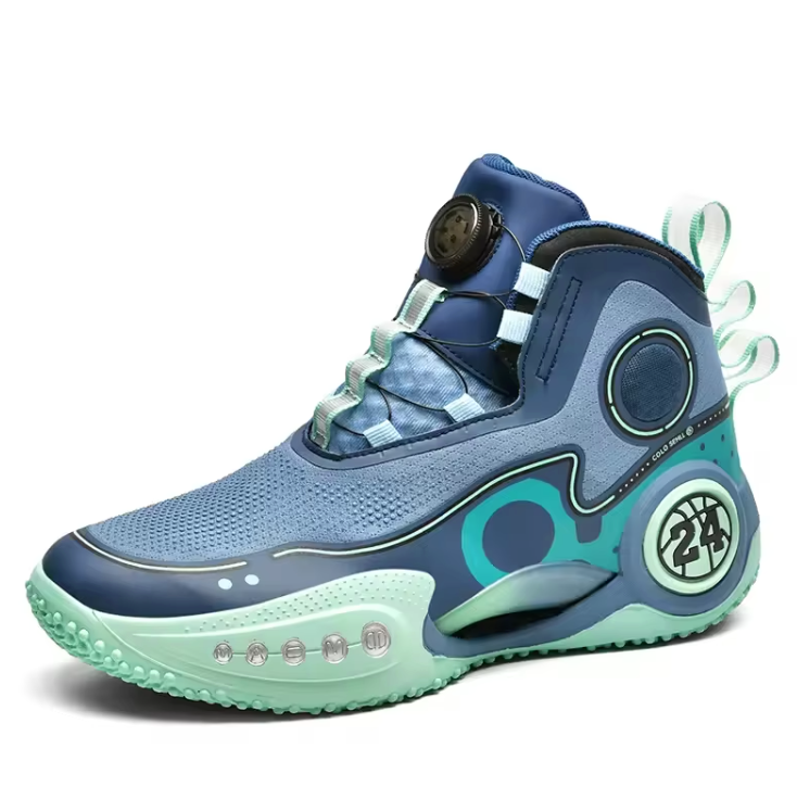 Game-Changer: Futuristic High-Top Basketball Shoes for Unmatched Style and Performance