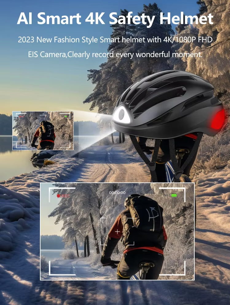 Smart Cycling Helmet: Safety, Connectivity, and Adventure in One